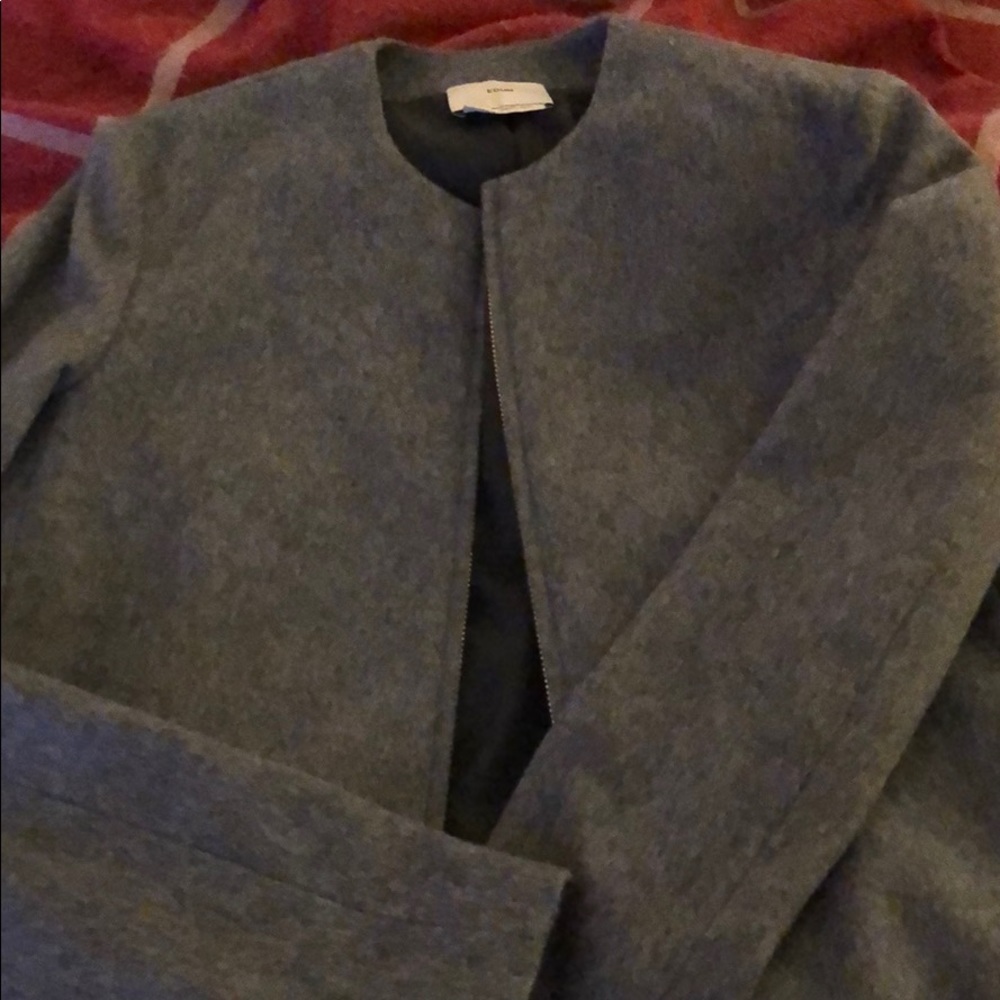 Gray Wool Jacket - image 7